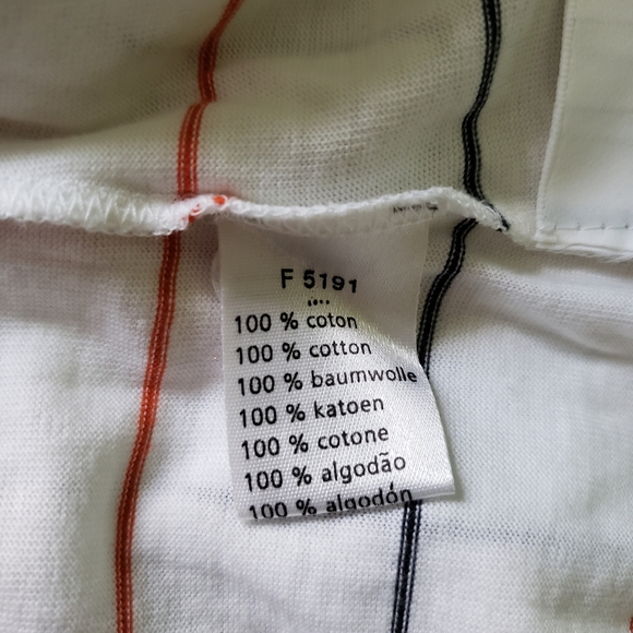 Lacoste Sport Woman's Striped Tank Top NWT - Picture 4 of 5